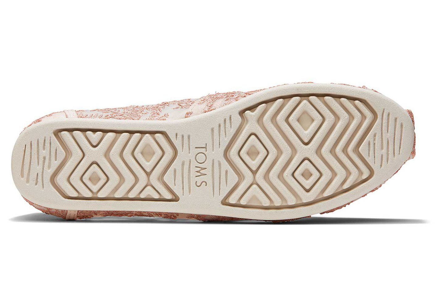 Toms Alpargata Lace Espadrille Gold - Womens - 74065-JPIQ